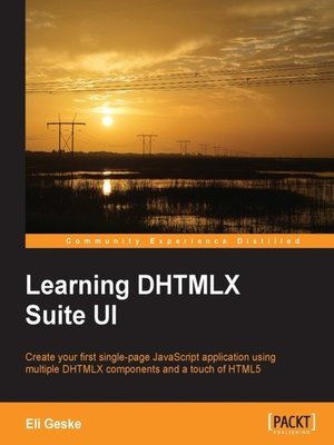 cover image of Learning DHTMLX Suite UI